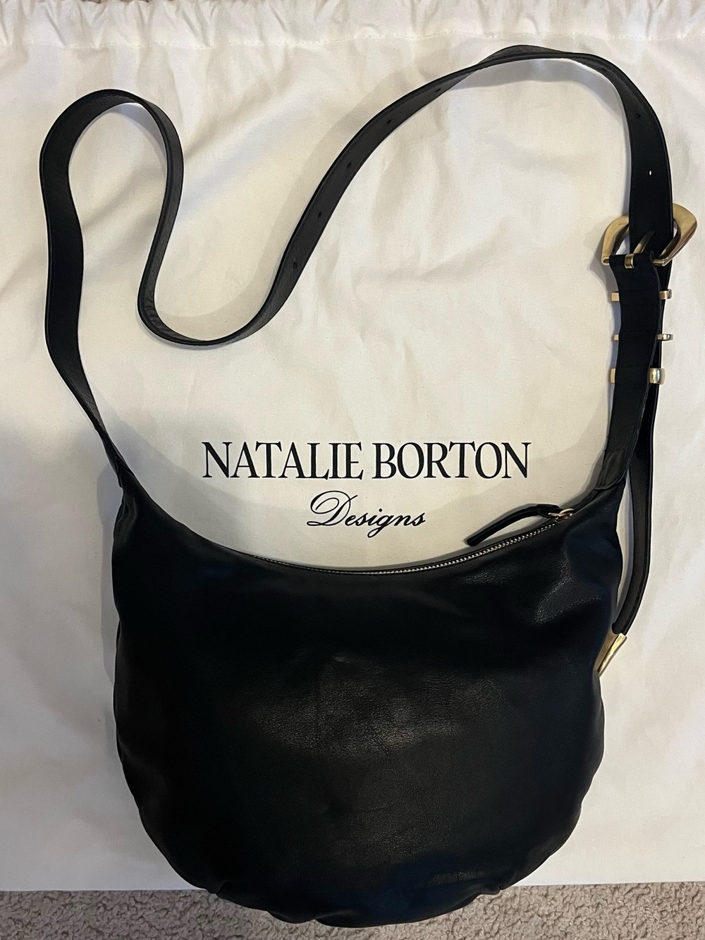 Natalie Borton Sera Crescent Bag, Kenya Edition - Picture 9 of 13